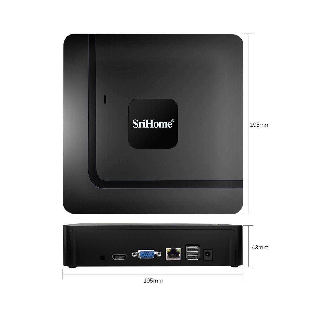 Grabador NVR ONVIF Sricam Shrihome NVS003 16 Canales 4K-3