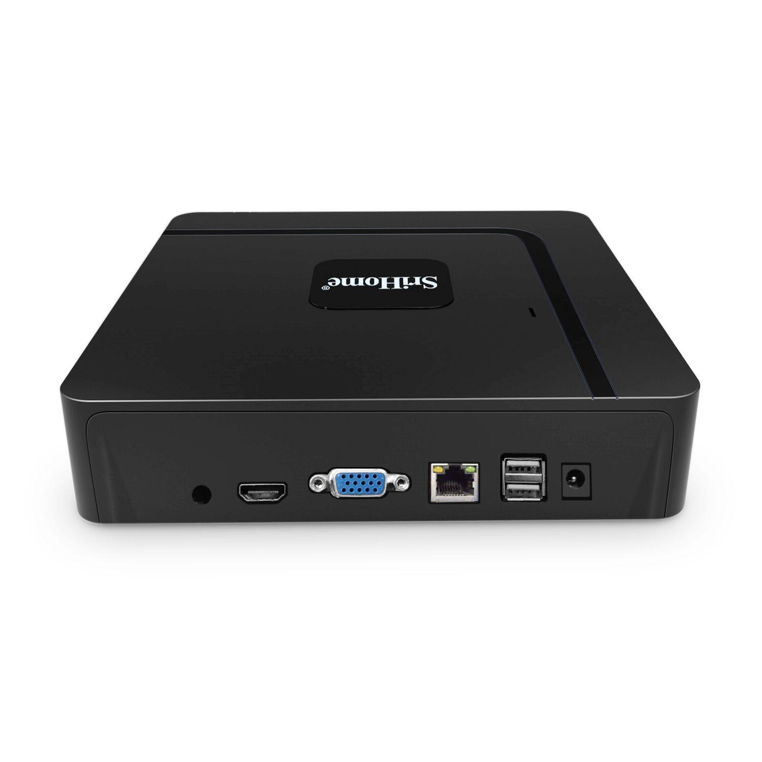 Grabador NVR ONVIF Sricam Shrihome NVS003 16 Canales 4K-5