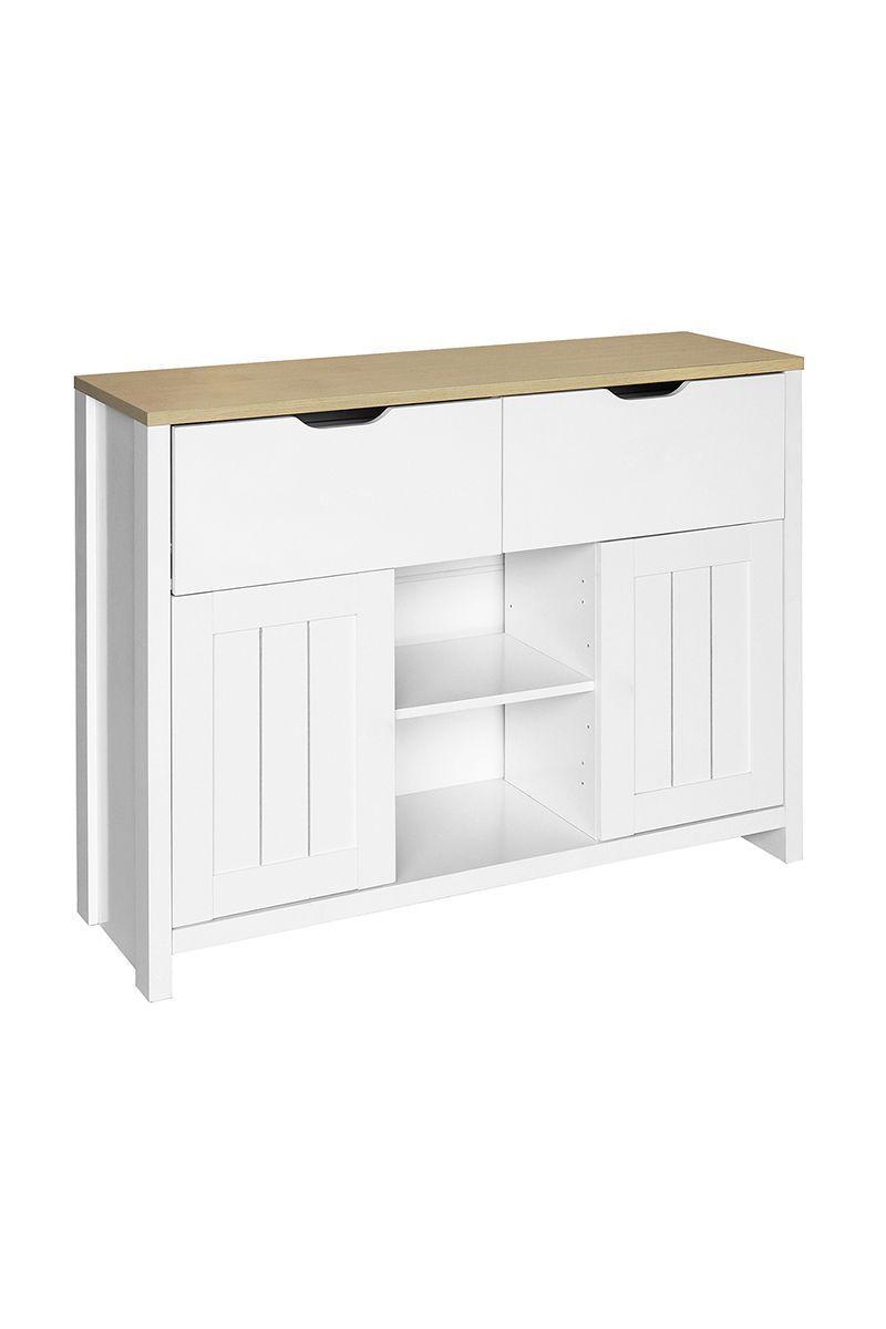 Buffet con 3 niveles Grazia Blanco-0