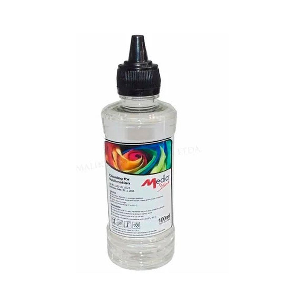 Liquido Limpia Cabezales Botella 100ml Tinta Sublimacion-0