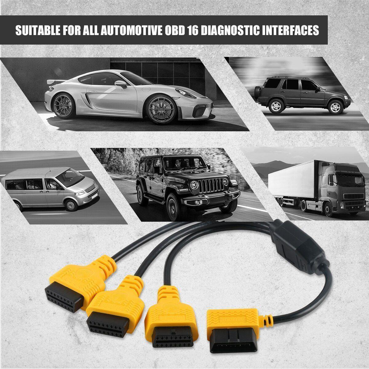 Cable Obd2 de 1 a 3 Largo 50cm-4