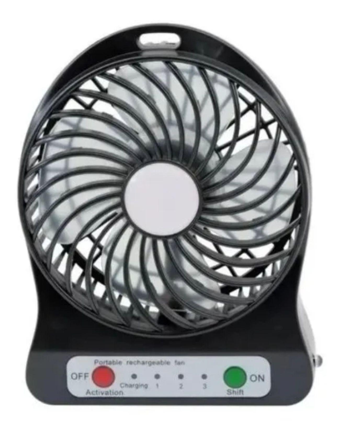 Mini Ventilador Recargable Portatil Para Uso Usb-0