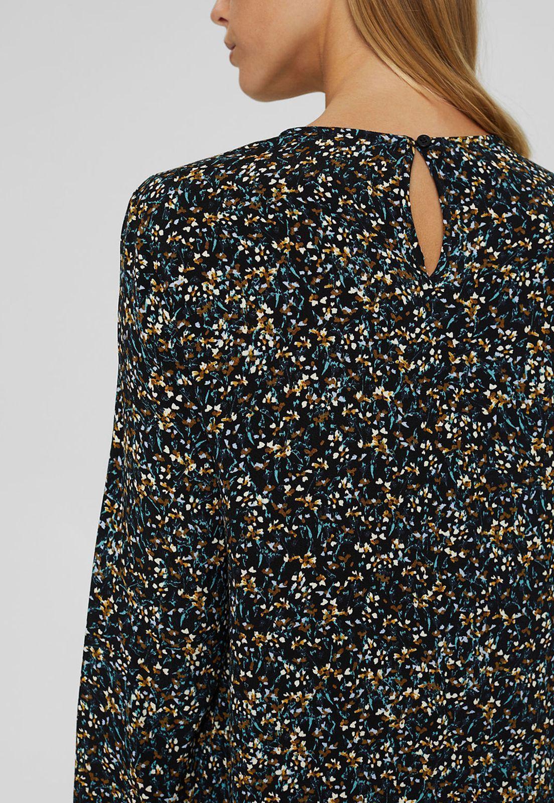 Vestido Midi Estampado Con Lenzing™ Ecovero™ Esprit-2
