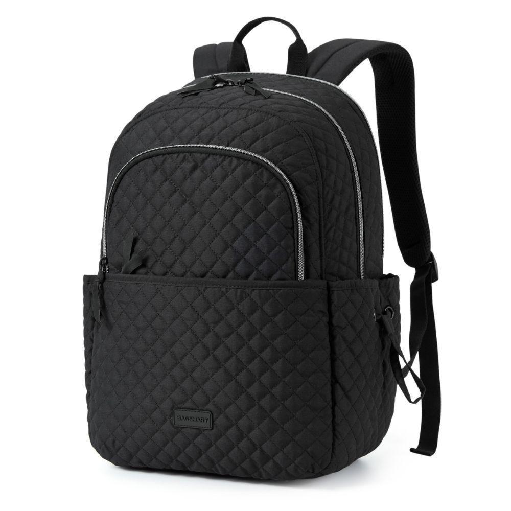 Bagsmart - Mochila Wanderland Campus - Negro Sólido-1