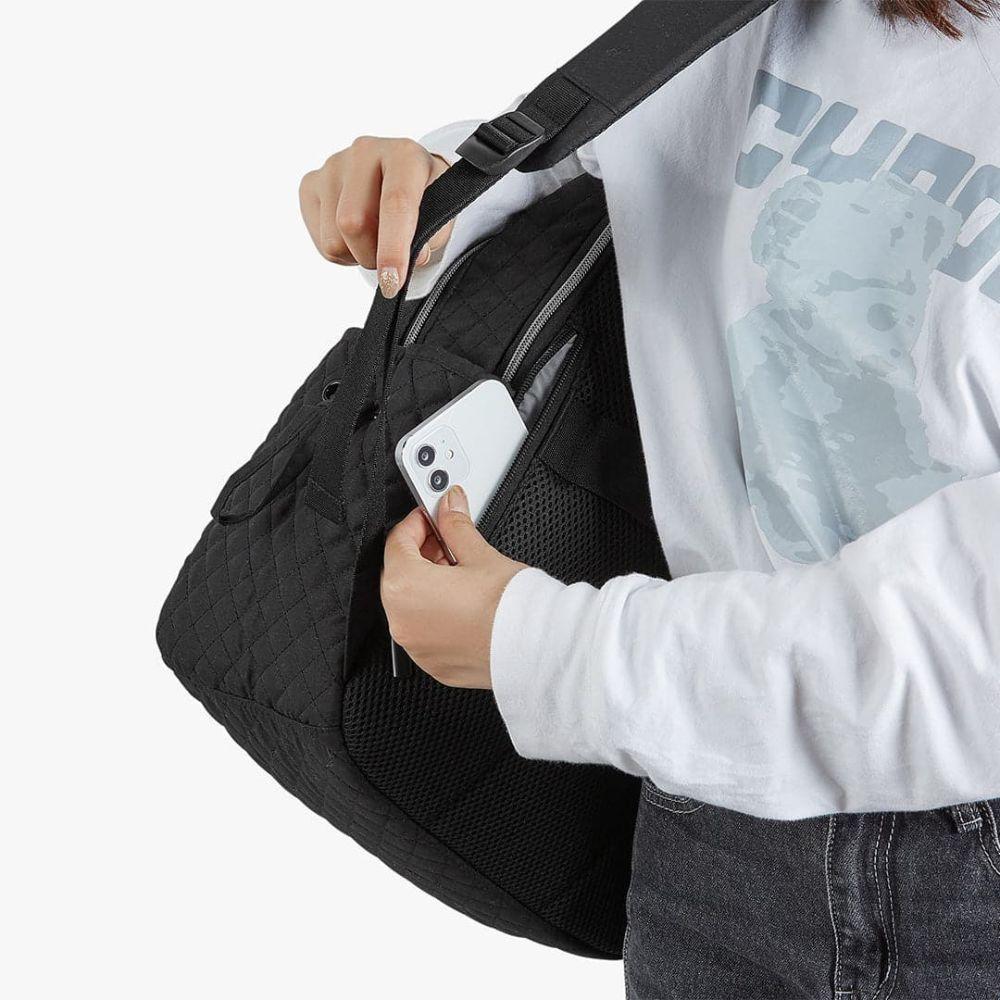 Bagsmart - Mochila Wanderland Campus - Negro Sólido-5