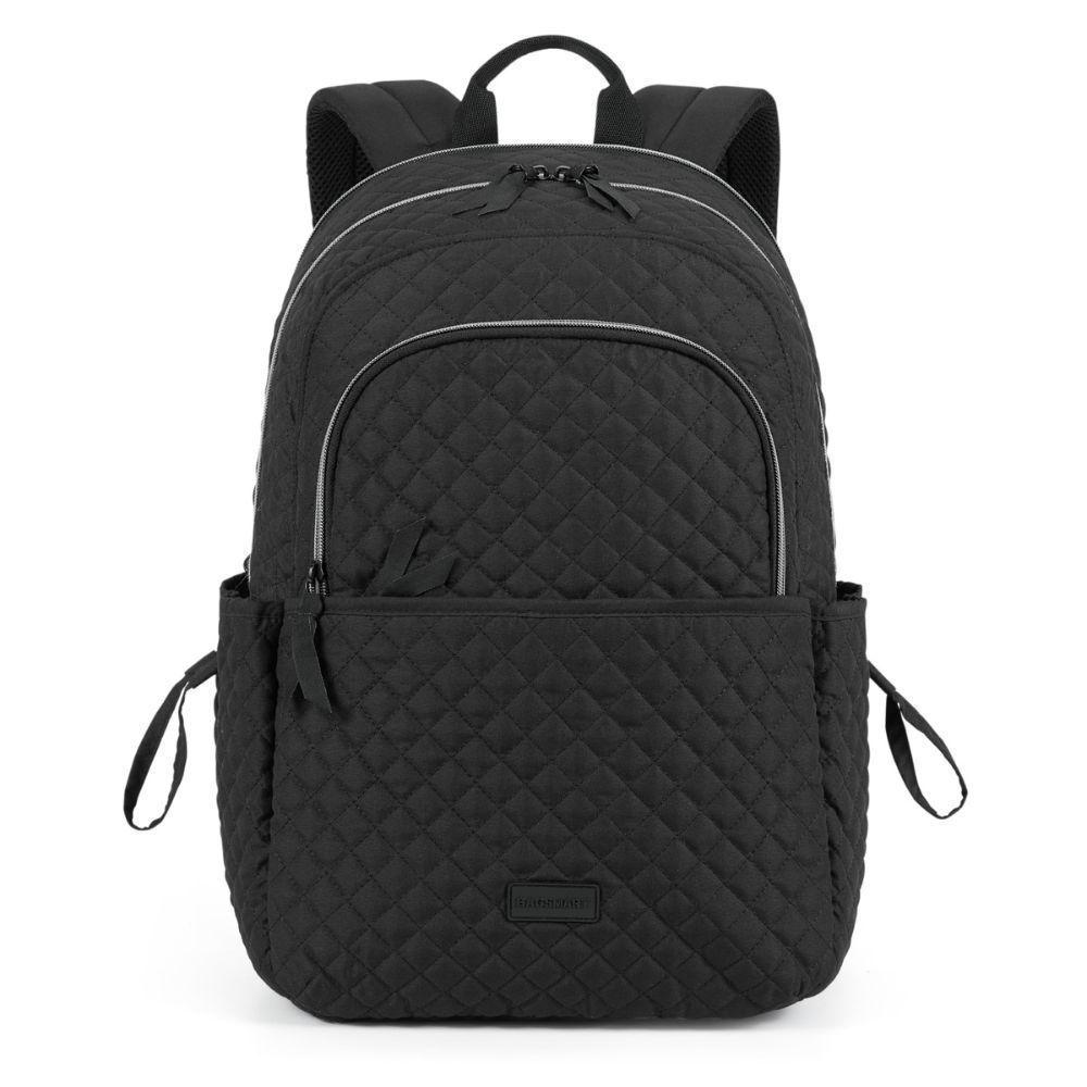 Bagsmart - Mochila Wanderland Campus - Negro Sólido-0