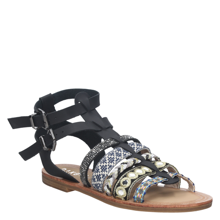 Sandalia Casual Mujer Dakota - W305 Negro-0