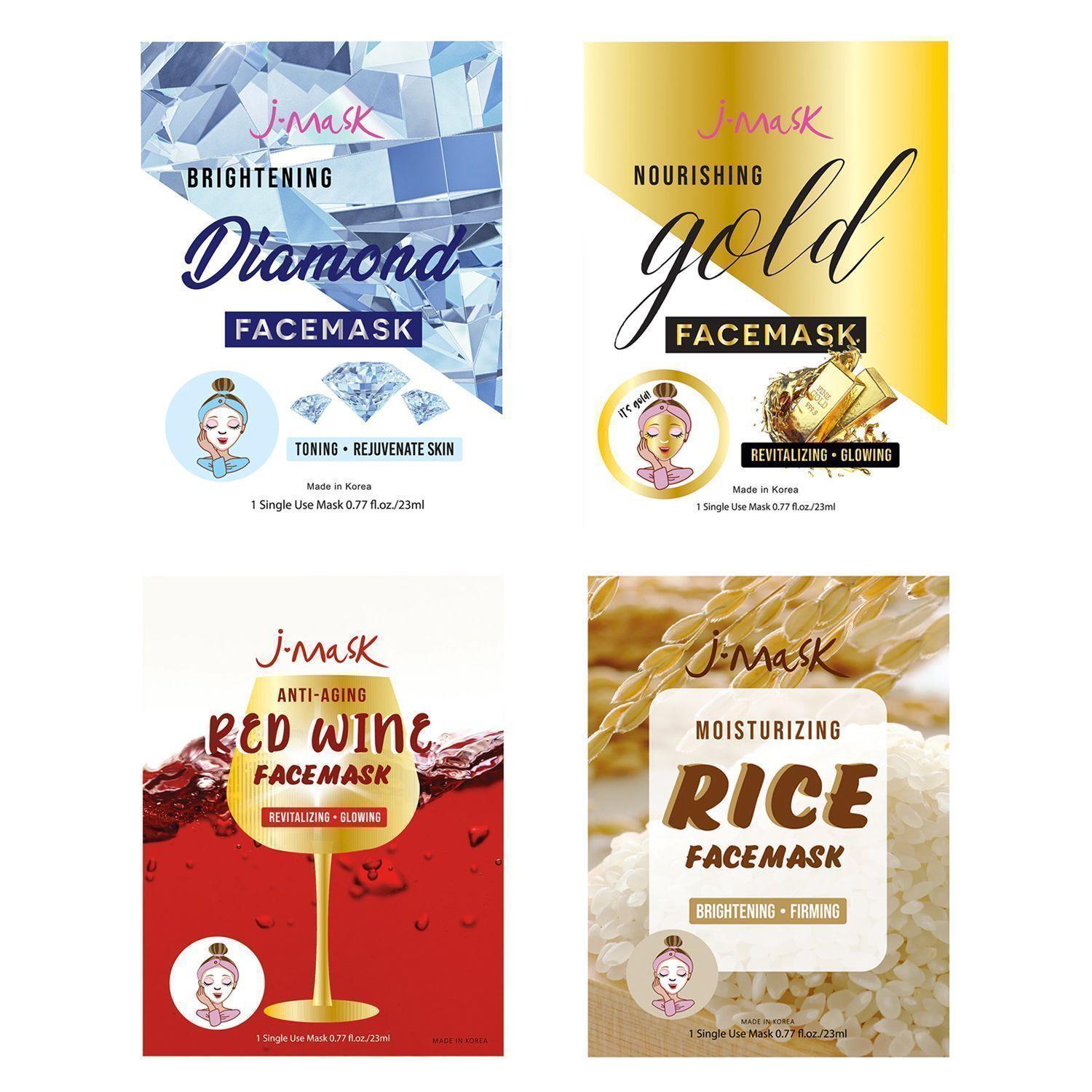 Set 4 Mascarillas Koreana tratamiento facial jmask-0