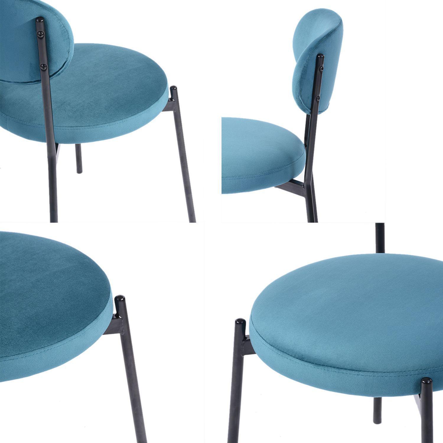 Pack 2 Sillas de Comedor Blues Azul-4