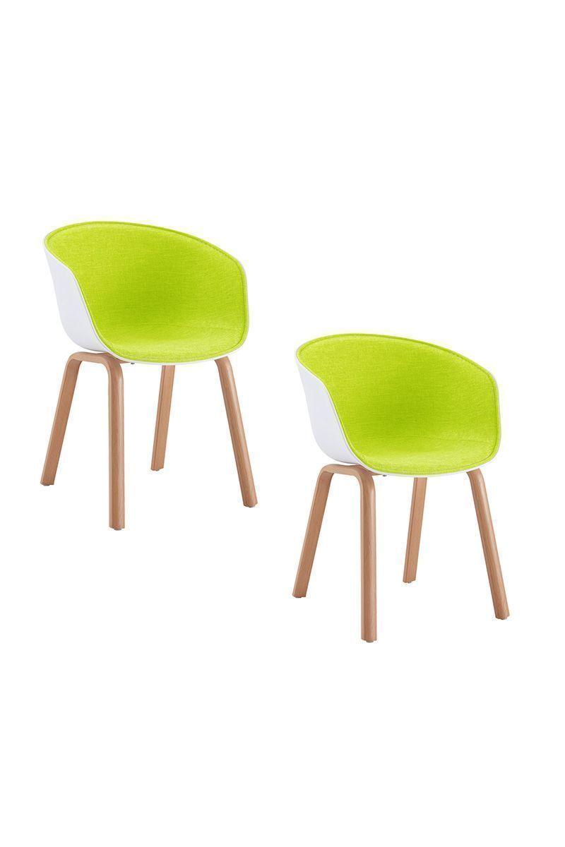 Pack 2 Silla de Comedor Sitial Adeline Verde-0