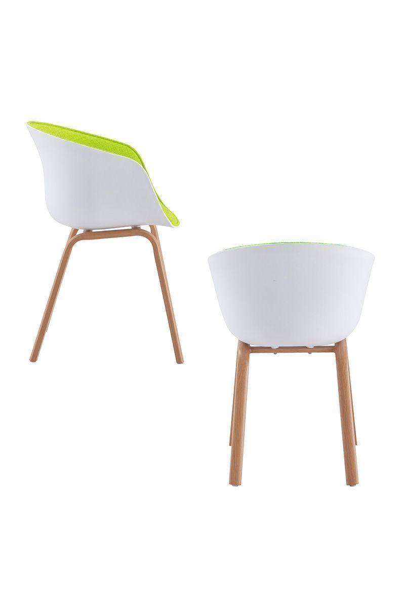 Pack 2 Silla de Comedor Sitial Adeline Verde-3