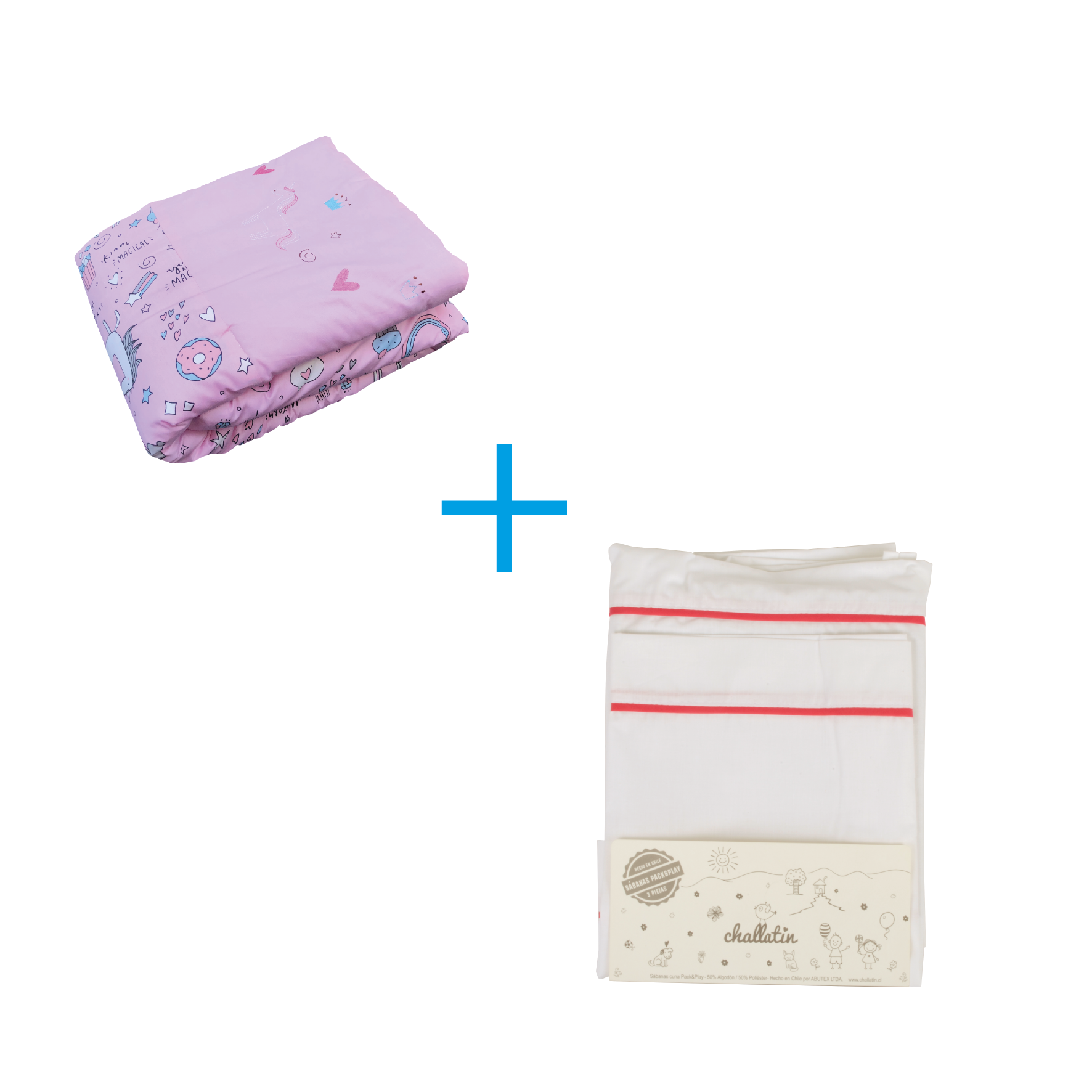 Set Cobertor Cuna Unicornios-0