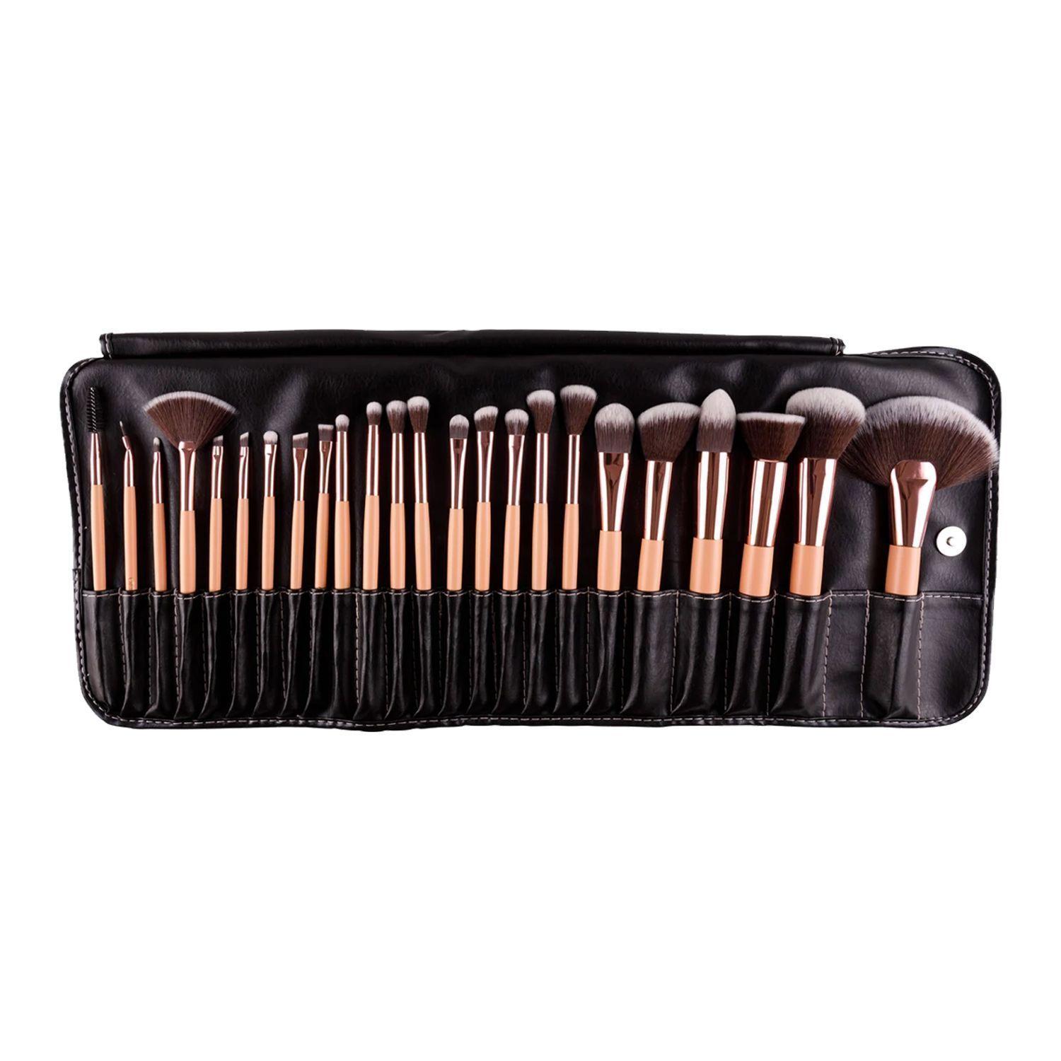 Set de 24 Brochas Luxe Negro de Beauty Creations-0