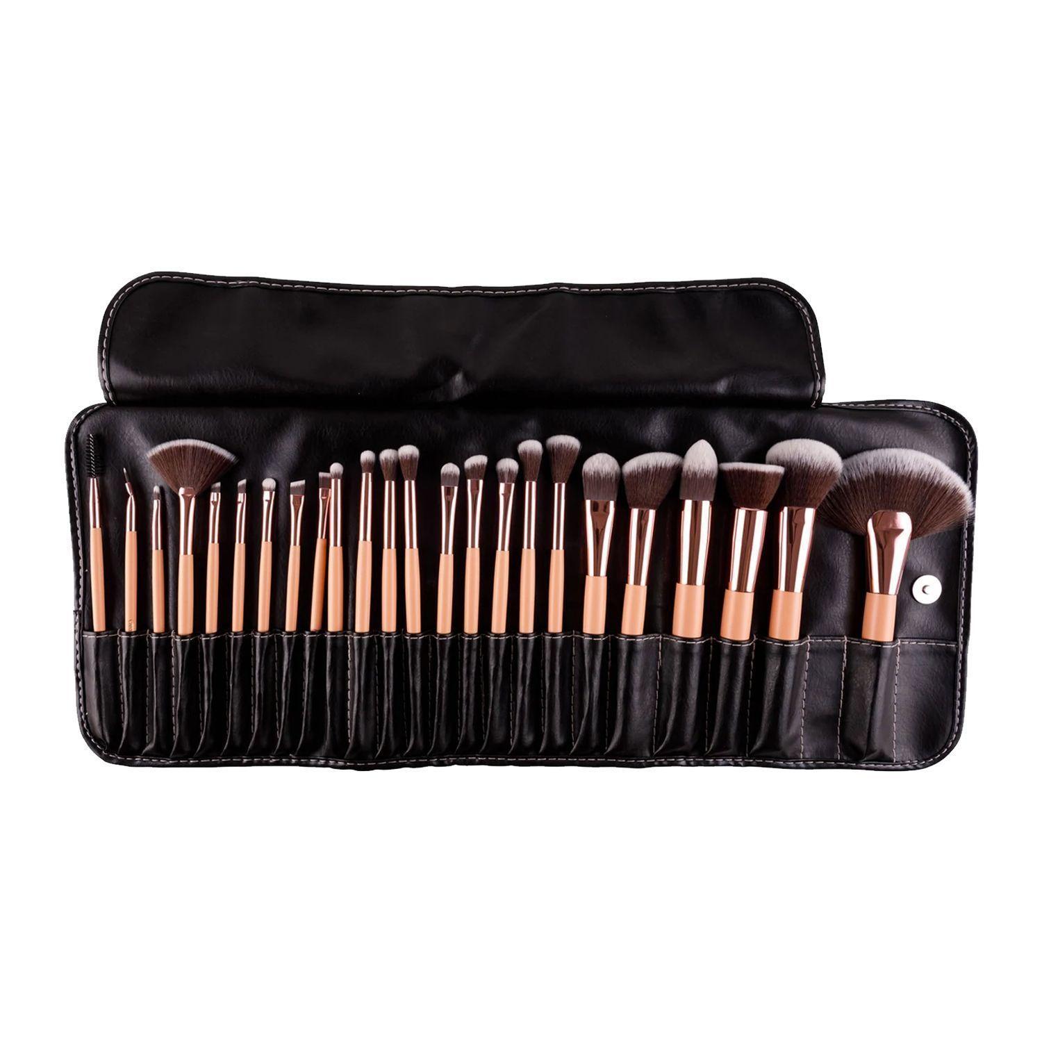Set de 24 Brochas Luxe Negro de Beauty Creations-3