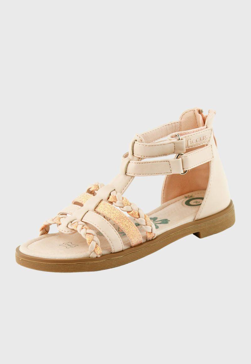 Sandalia abierta a correr niña 907-0