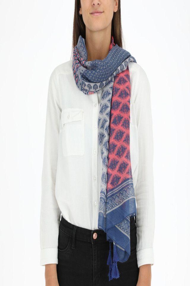Pañuelo India Azul i-D-0