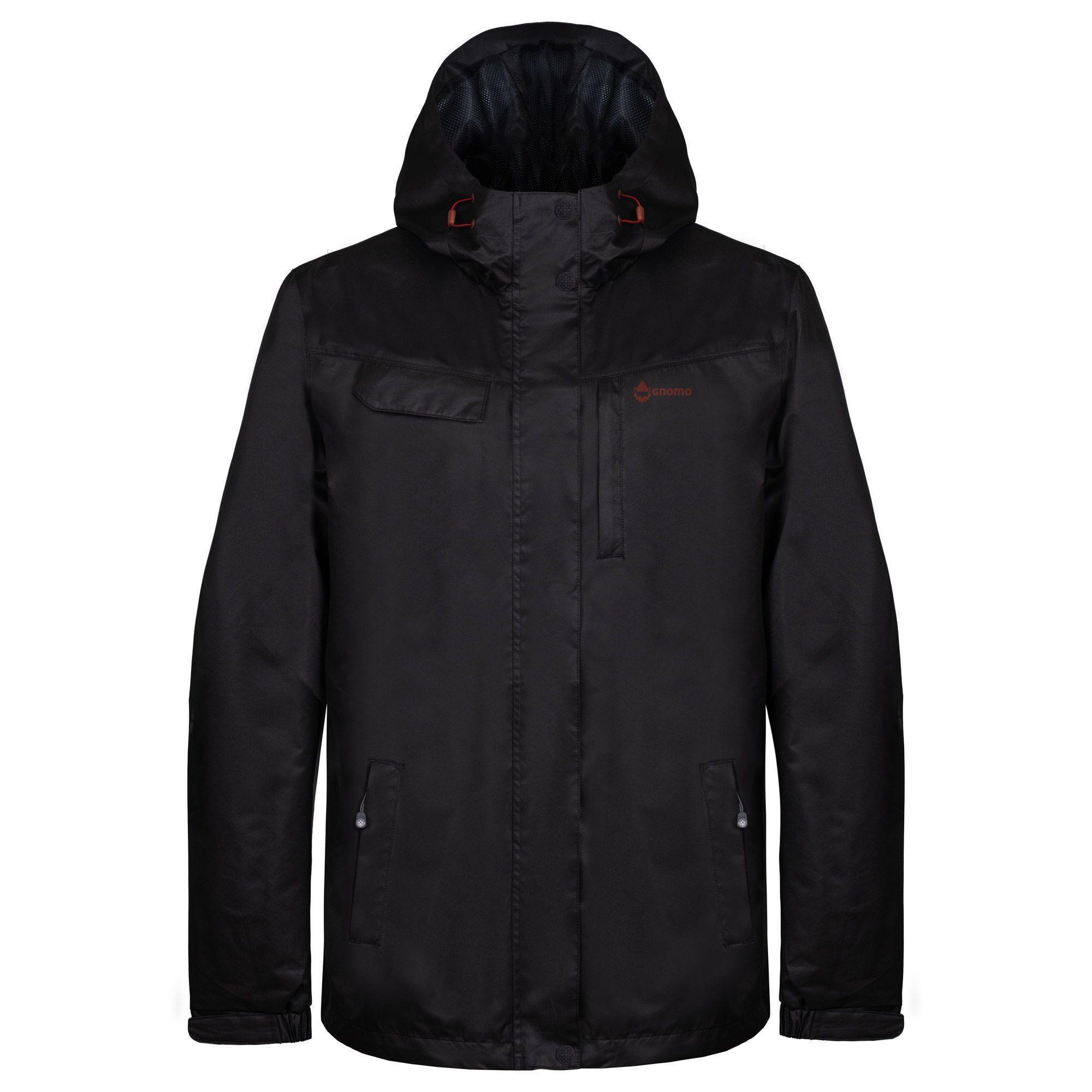 Chaqueta Impermeable Narwel Black Hombre Gnomo-0