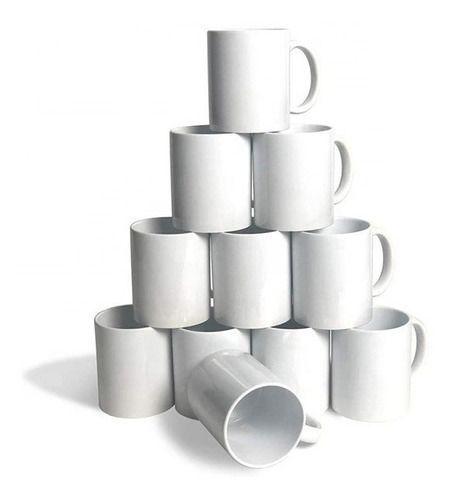 Tazon P/ Sublimar Blanco Ceramica Premium 11oz Aaa Caja 36-7