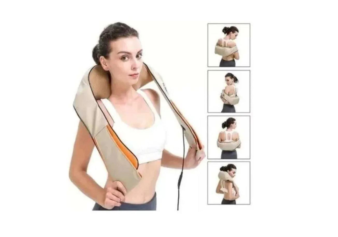 Masajeador Cervical Rodillo Infrarrojo Spa-3