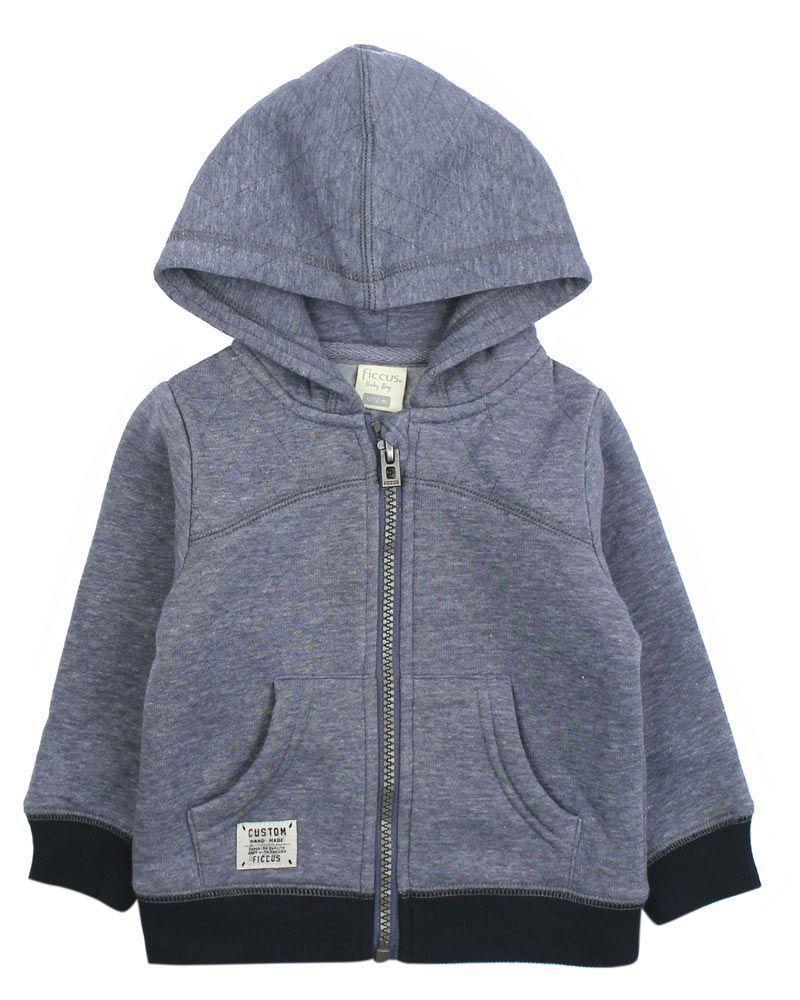 Polerón Bebé Niño Just Denim Ficcus-0