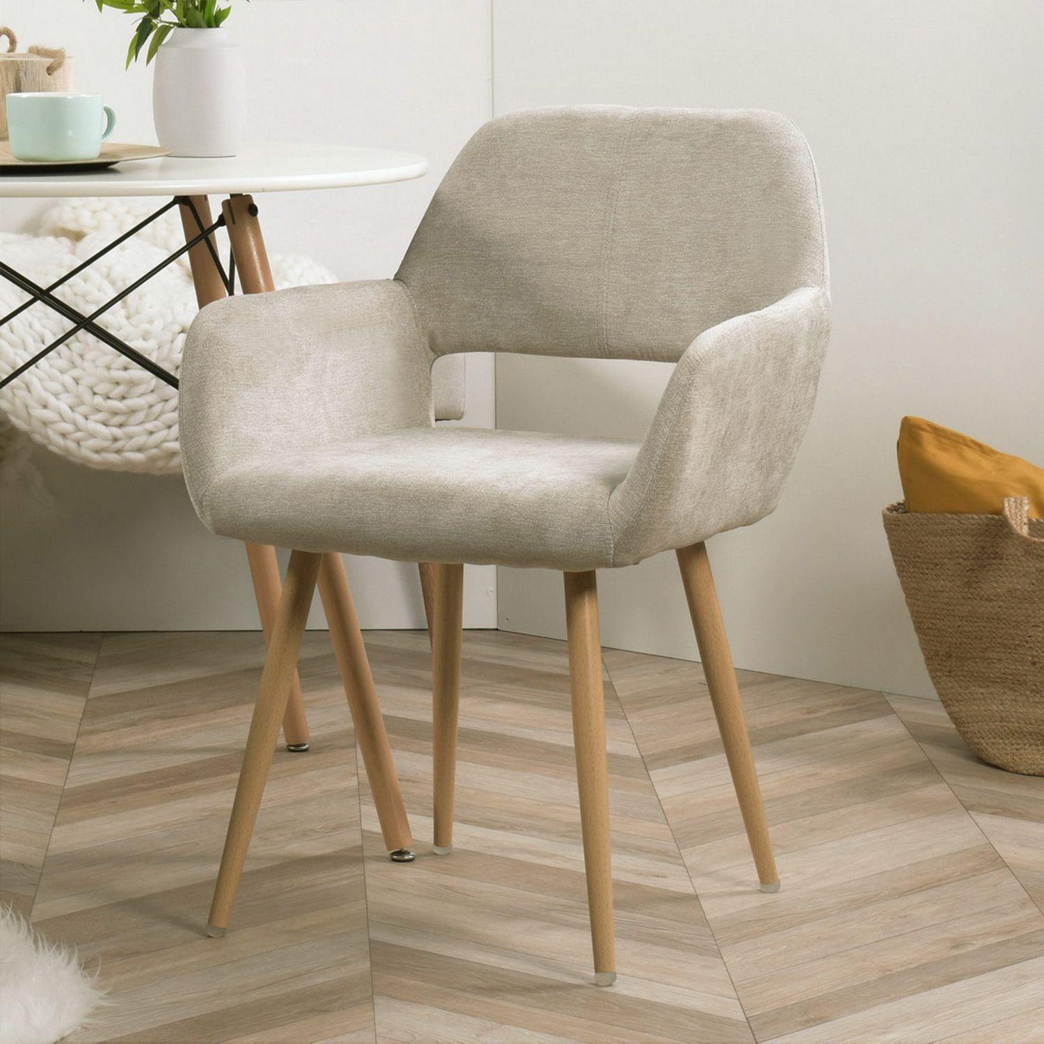 Pack 2 Sillas Comedor Sitial Cromwell Tela-5