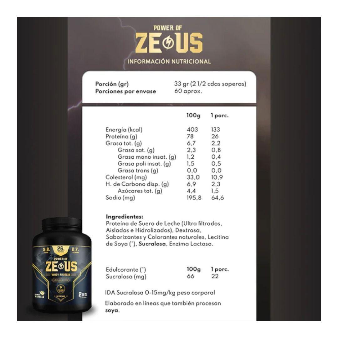 Pack proteína 2kg Vainilla + creatina 60sv-2