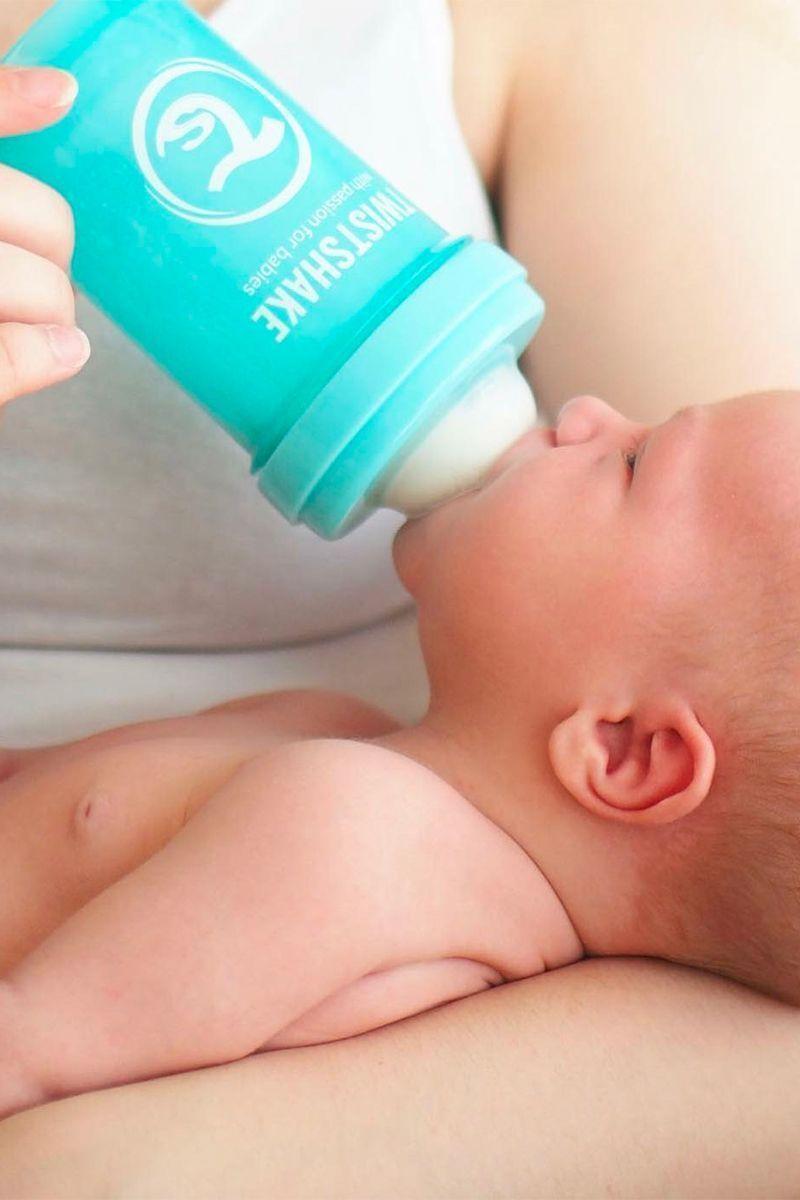Mamadera Twistshake Anti-Cólico 180ml azul-3