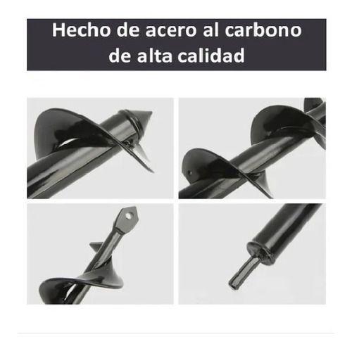 3 Brocas Ahoyador Plantar Jardín Para Taladro Común-1