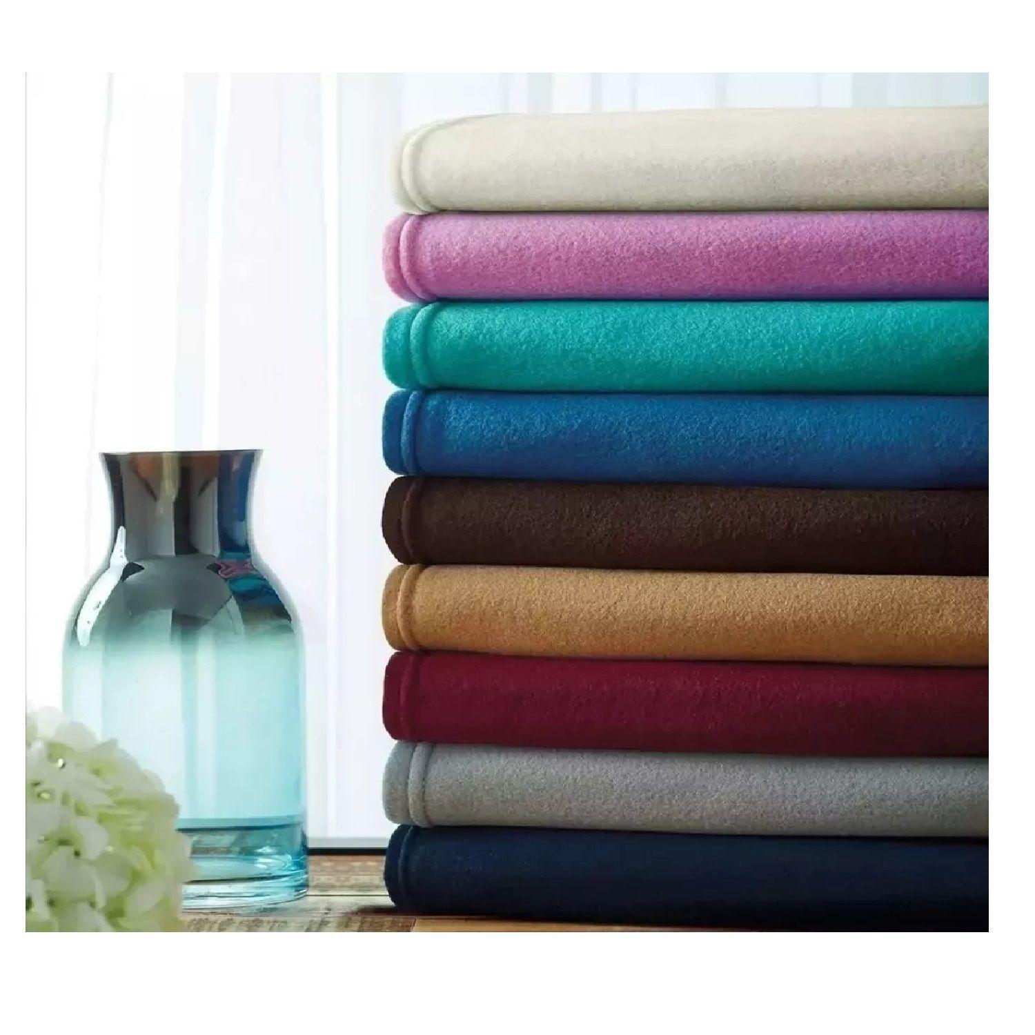 Sábanas De Polar 1,5 Plazas Sabana Polar Invierno Set 3 Pzas Verde-1