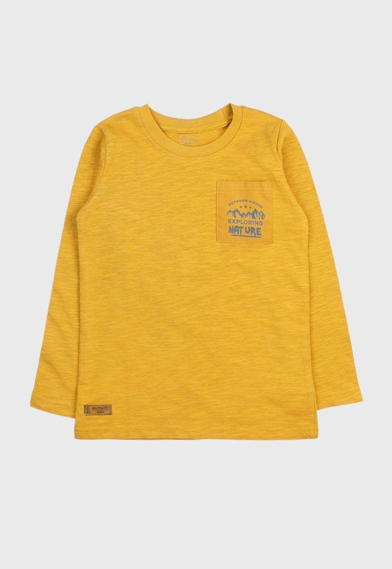 Polera kids niño slub outside 230-0