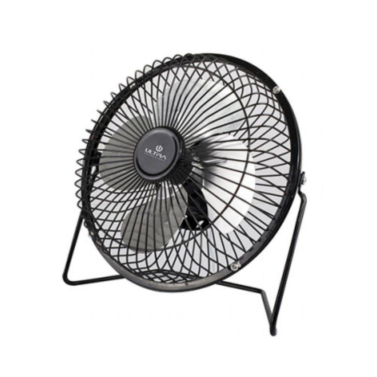 Ventilador USB Para Escritorio 6" Negro Ultra-0
