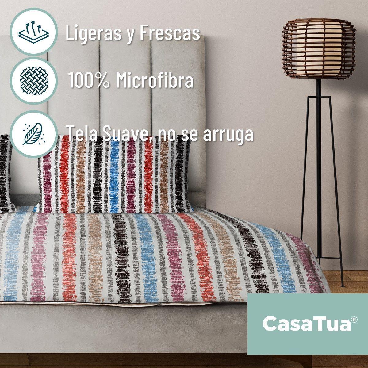 Sabanas Juego 2 Plazas + 2 Funda Almohada-5