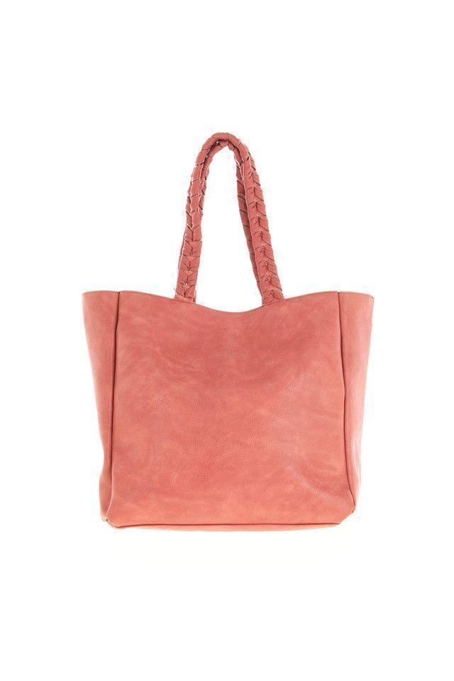 Cartera Hombro Roja Folk Fire Braids Humana-1