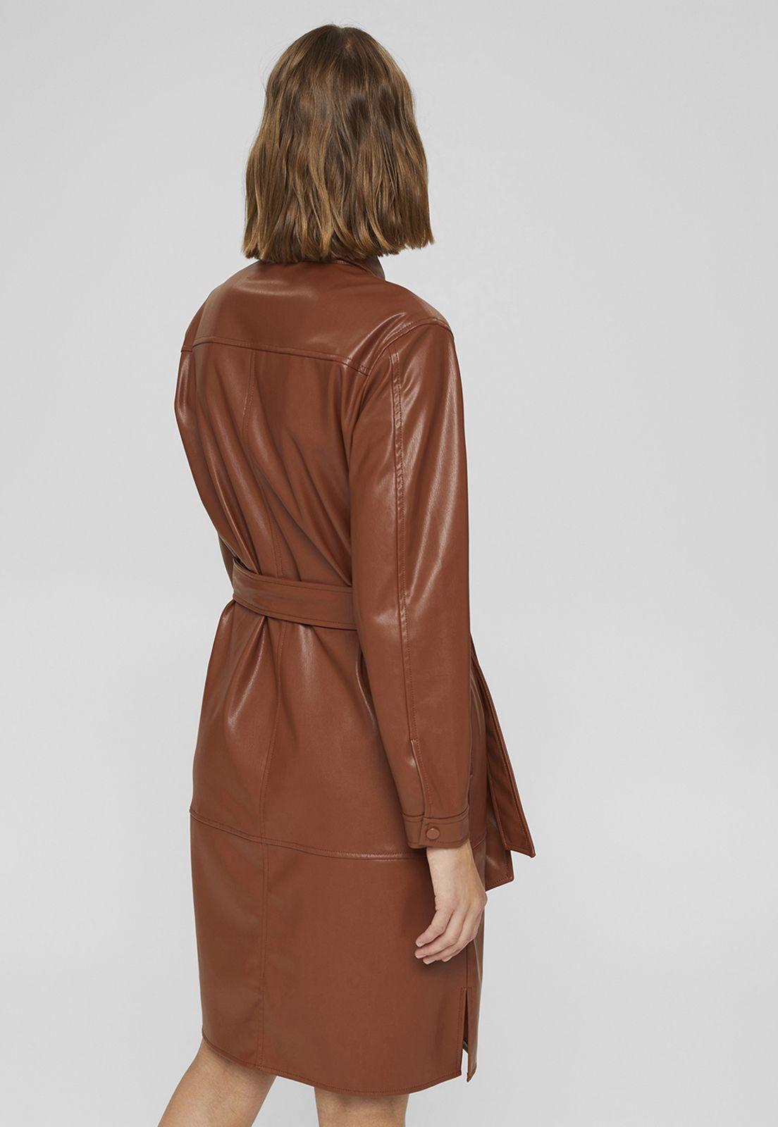 Vestido Midi Camisero Esprit-1