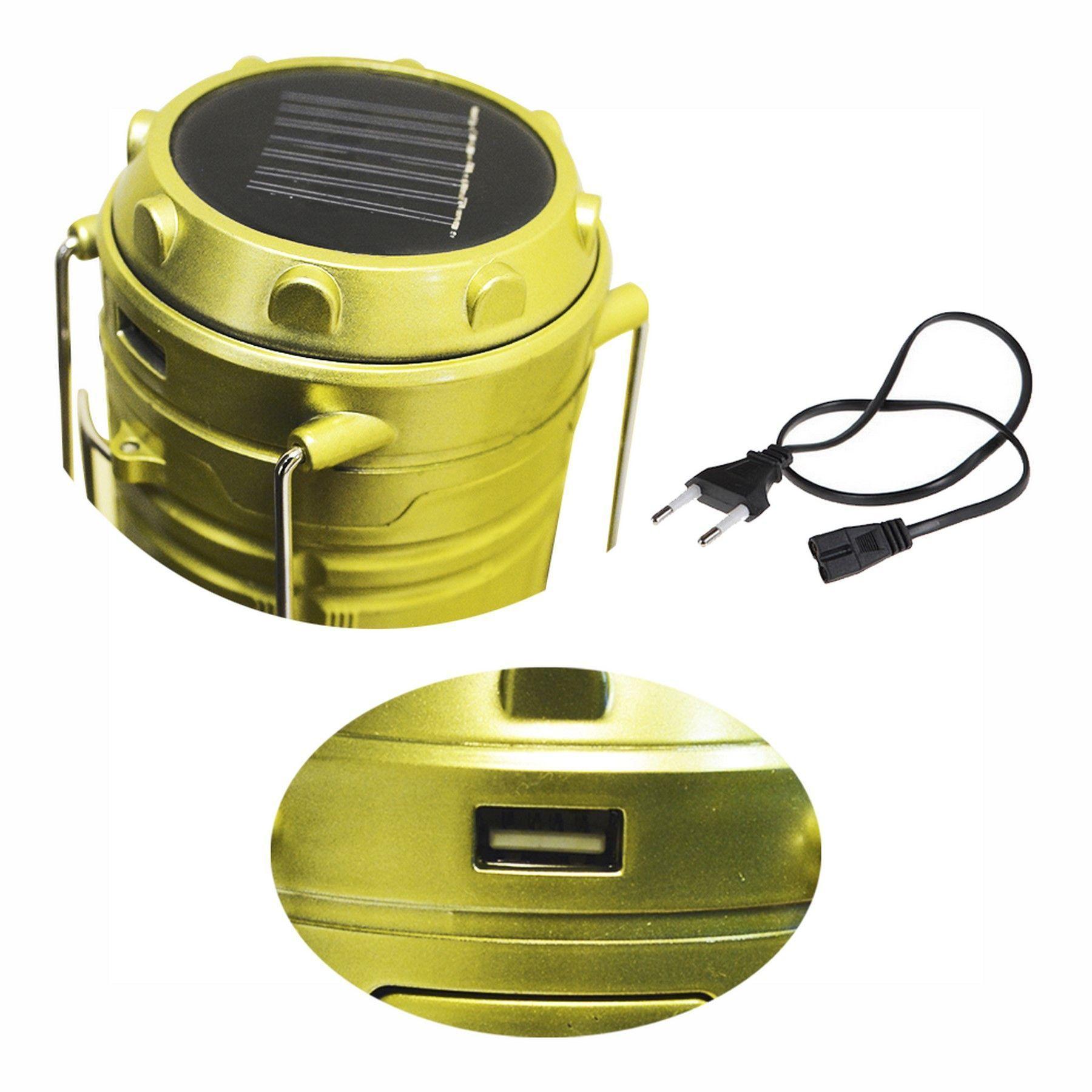 LINTERNA SOLAR P/CAMPING DORADO NAGASHI-3