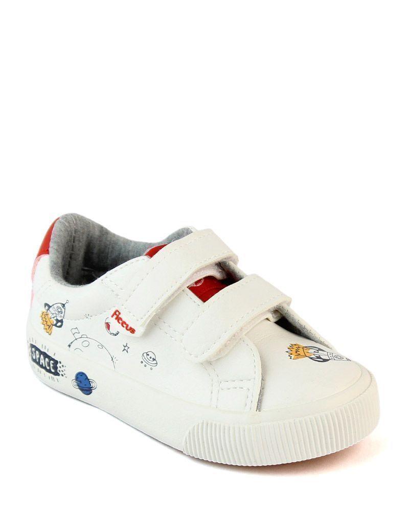 Zapatilla Urbana 2Velcros  A Pararse Niño Ficcus-0