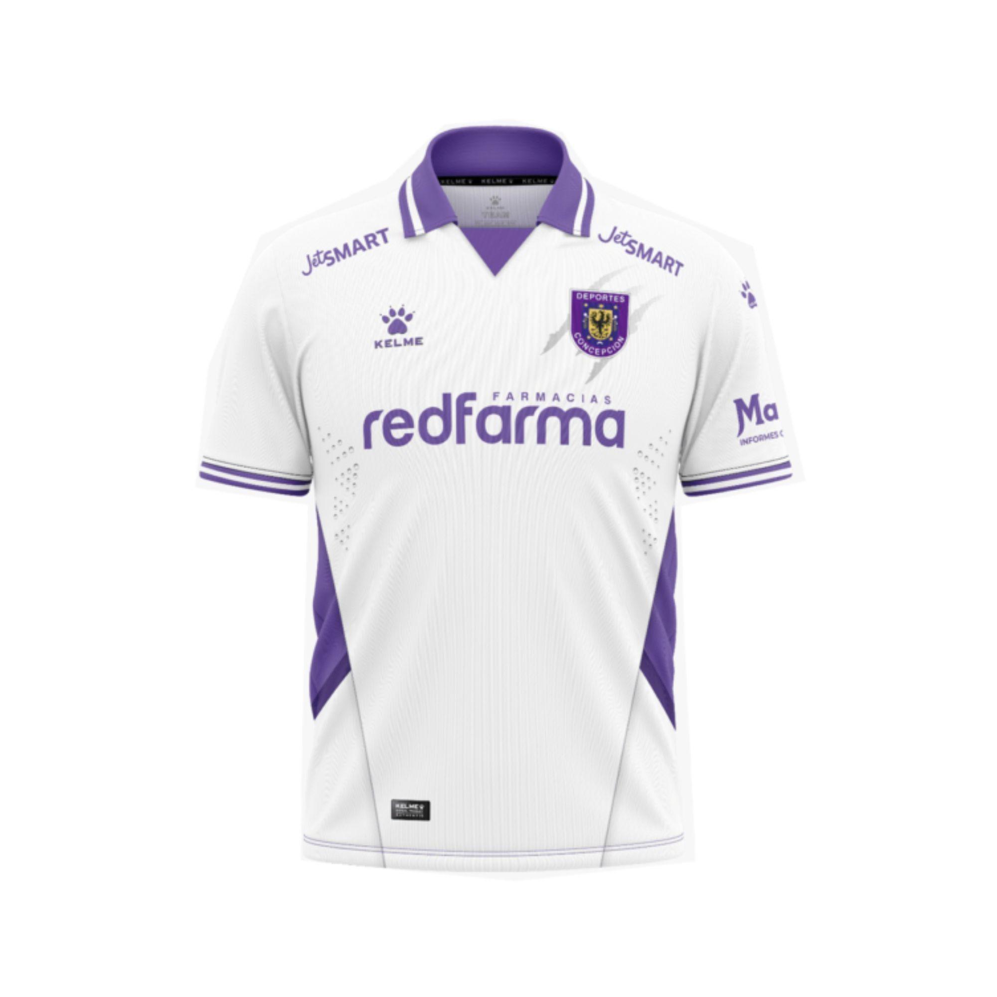 Camiseta Visita CSD Concepción Blanco 2022 Kelme-0