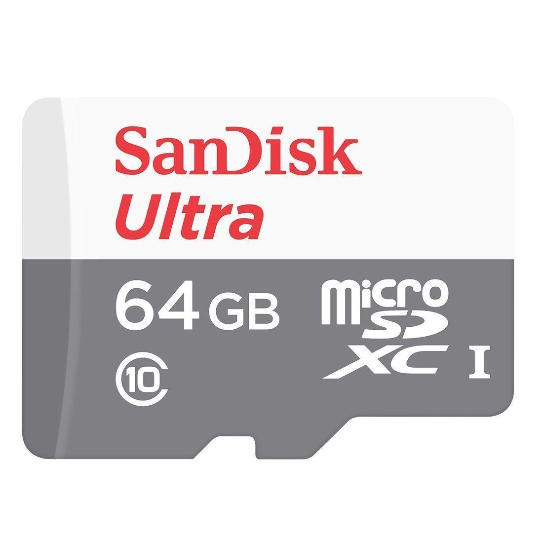 Tarjeta de memoria SanDisk Ultra Micro SDXC 64GB Clase 10-1
