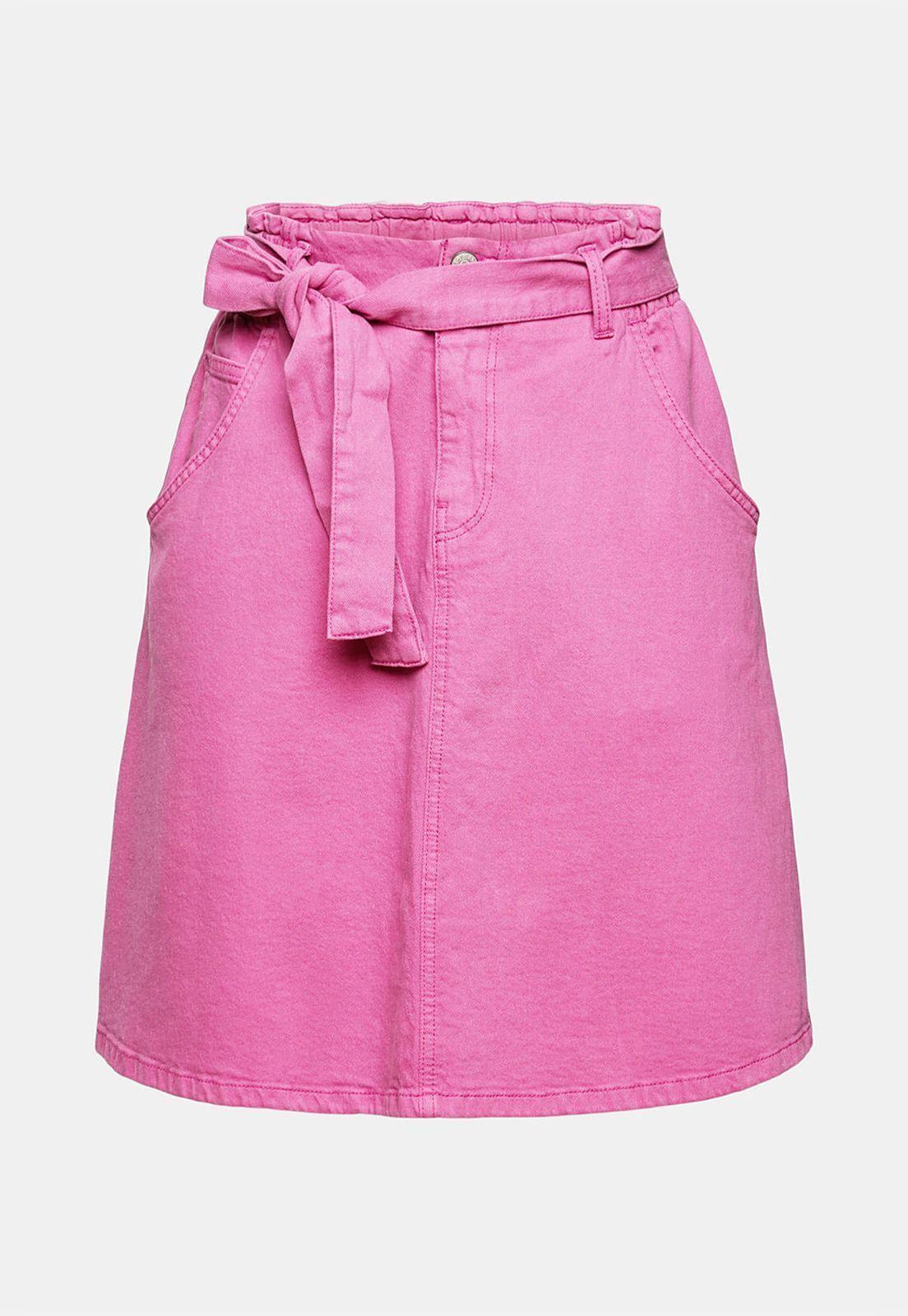 Con Cáñamo: Falda Con Cinta Para Anudar Esprit-3