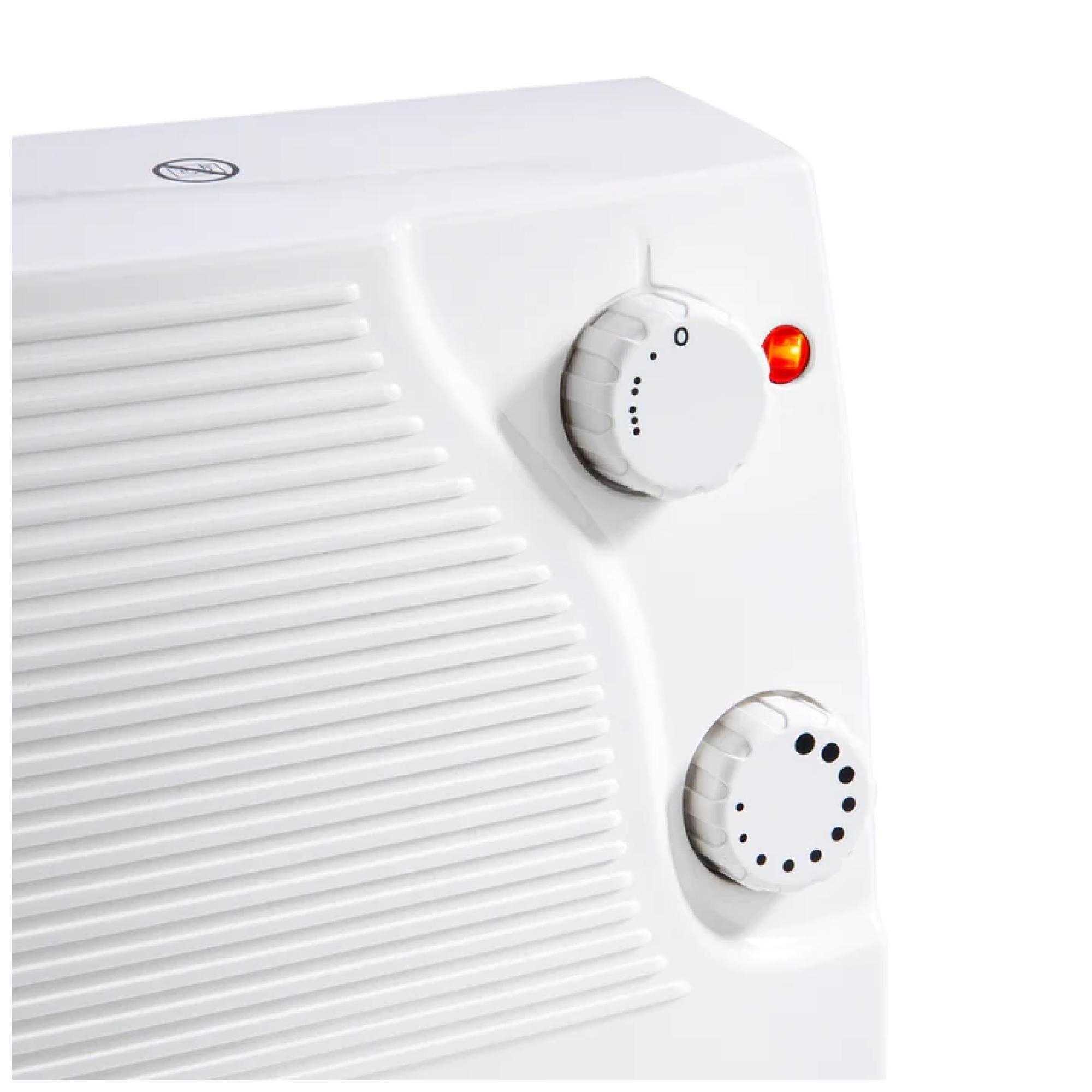 Termoventilador De Baño Electrico 1800W 2 Niv Blanco KEB-2004C Kendal-3
