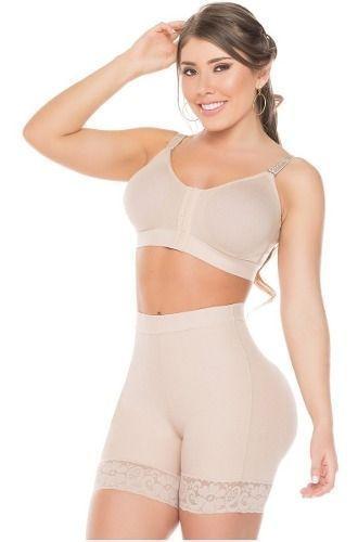 Short Levanta Cola Con Huecos Internos 316-2 Fajas Salome-4