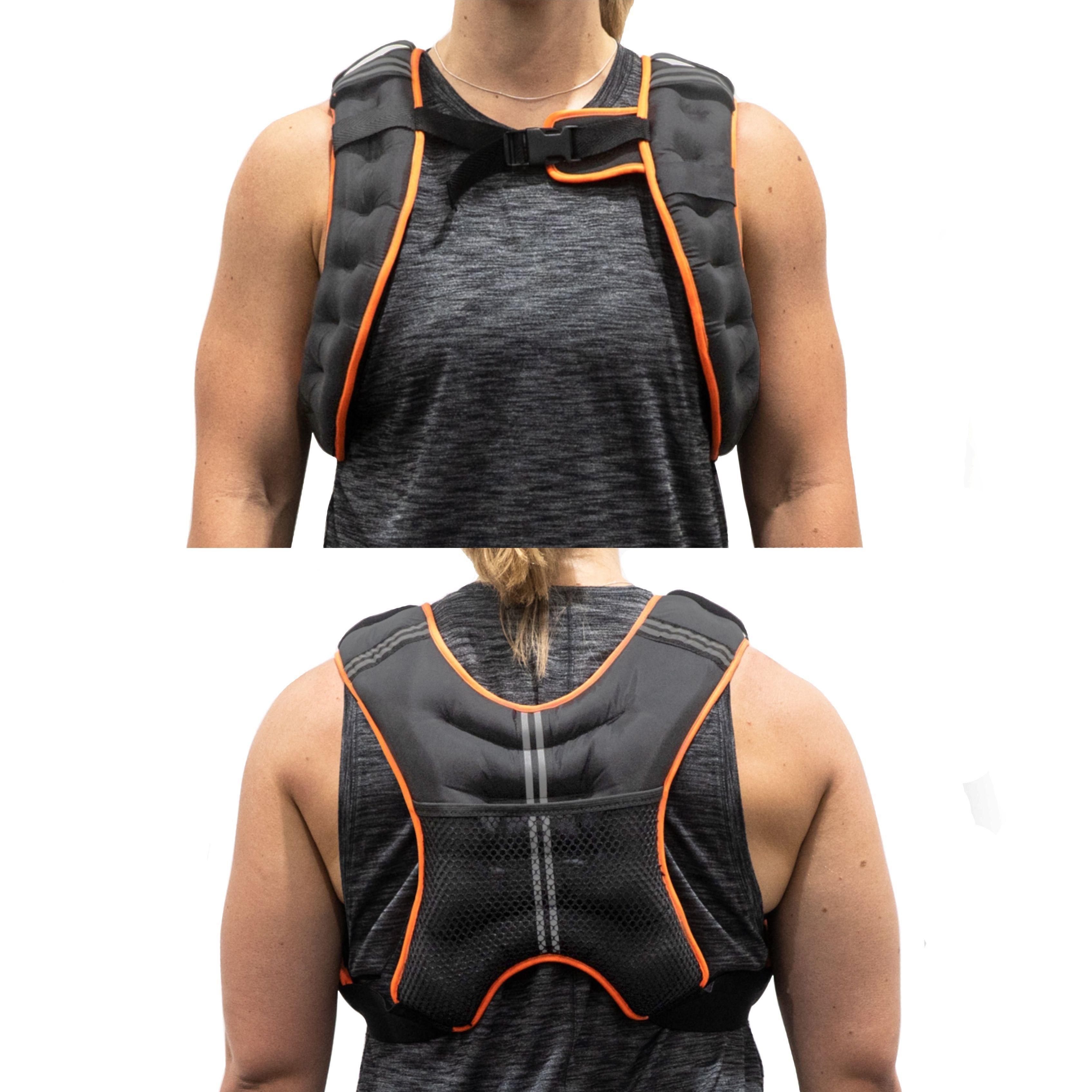  Chaleco con Peso 10 KG Running Orange T40-37-2