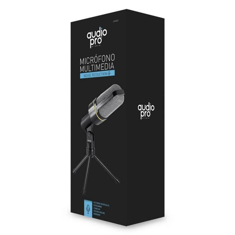 MICRÓFONO CONDENSADOR AUDIOPRO NOISE REDUCTION AP02032-2