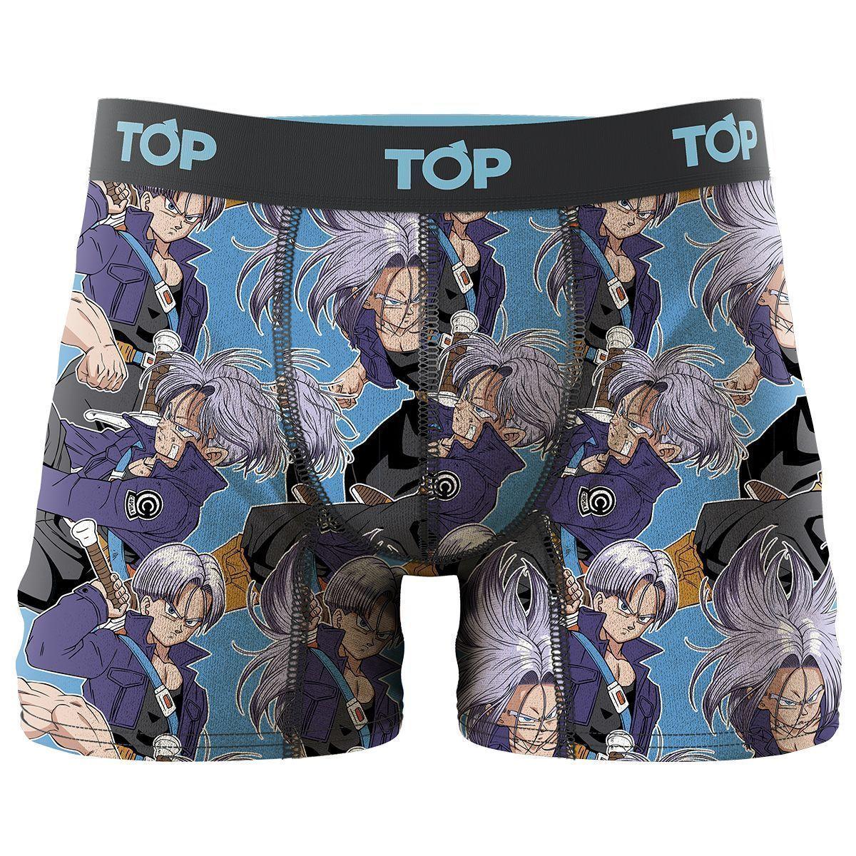 Bóxer Medio Dragon Ball Z Algodón Pack 3 Trunks C10 Top-3