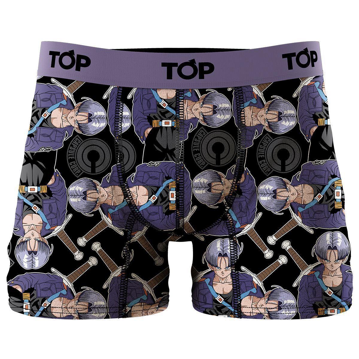 Bóxer Medio Dragon Ball Z Algodón Pack 3 Trunks C10 Top-1