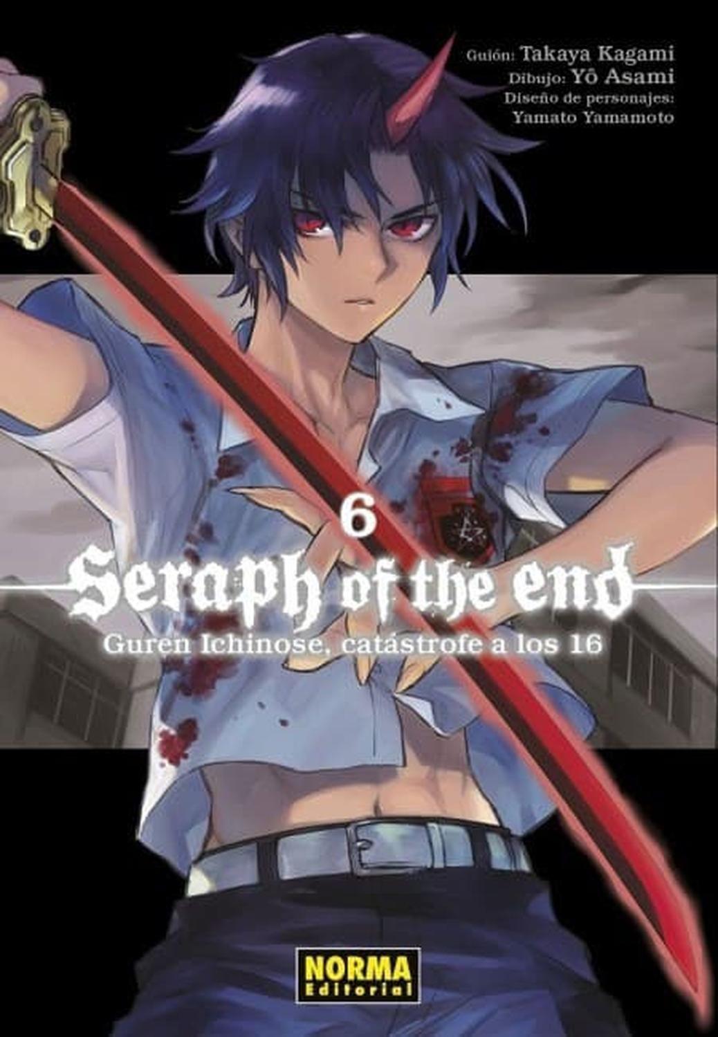 Manga Seraph Of The End - Guren Ichinose, Catástrofe A Los 16 - Tomo 06 - España-0