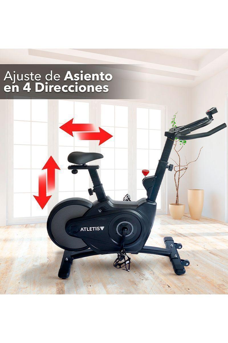 Bicicleta Spinning magnética monitor LCD volante 6k-4