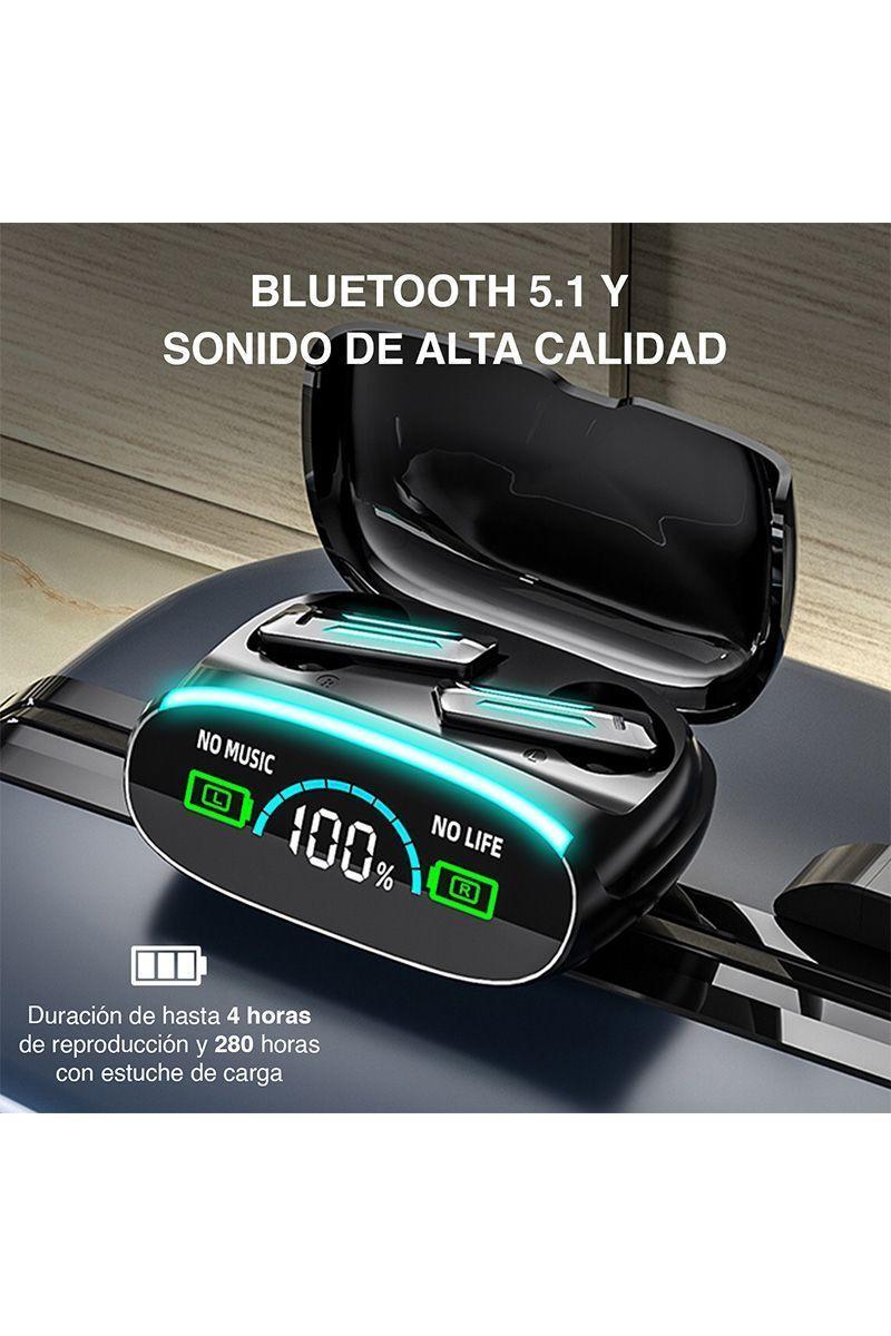 Audífonos Earphones M39 Negro-3