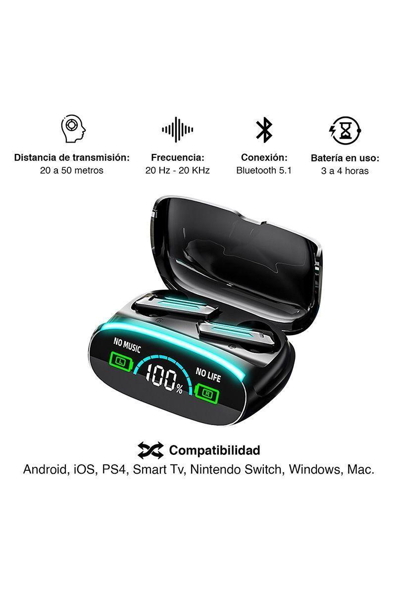 Audífonos Earphones M39 Negro-2