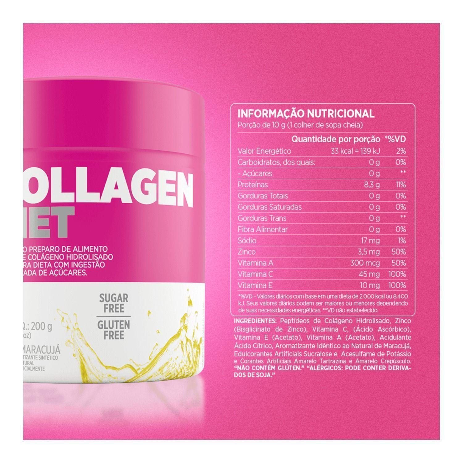 Collagen Diet 200 Gramos - Atlhetica - Maracuya-1